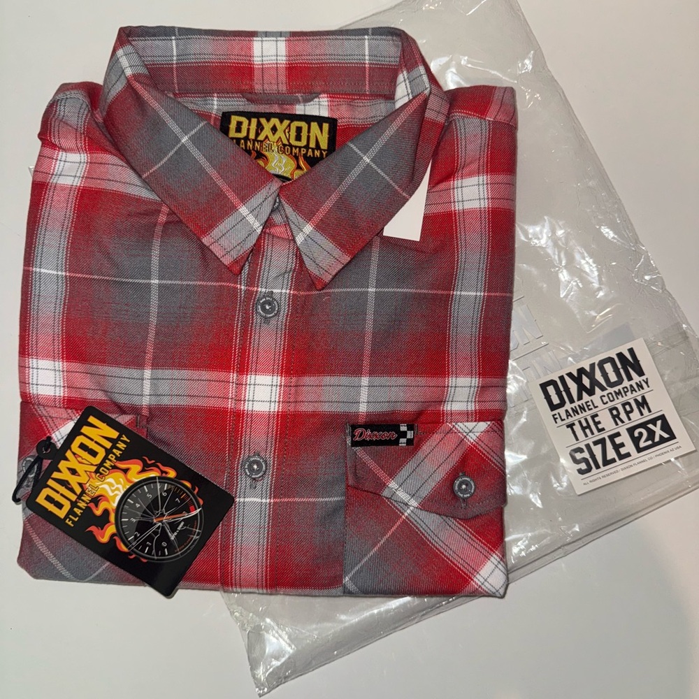 *NWT DIXXON The RPM Flannel